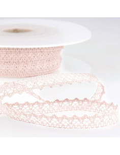 Fine cotton lace - Pink