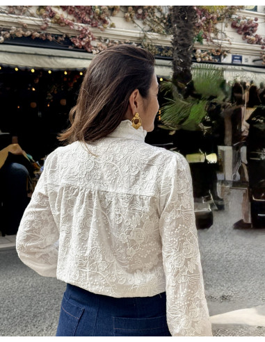 Albane Smock Dress Pattern - Clématisse Pattern