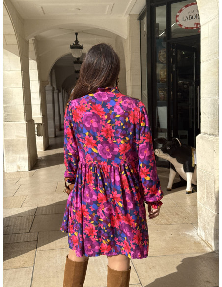 Albane Smock Dress Pattern - Clématisse Pattern