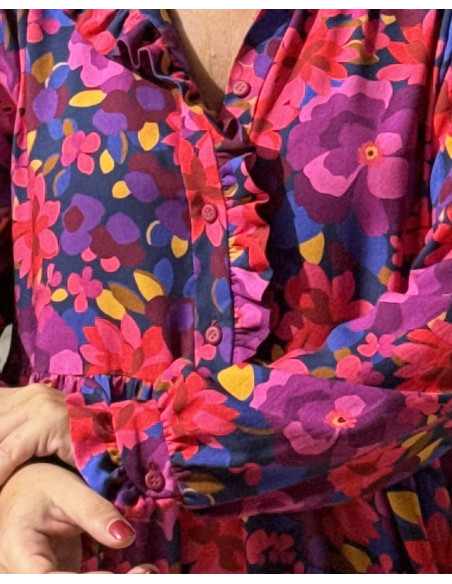 Albane Smock Dress Pattern - Clématisse Pattern