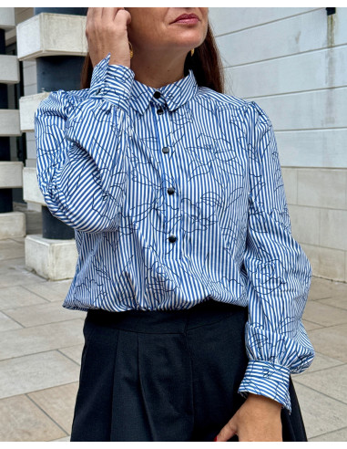 Albane Smock Dress Pattern - Clématisse Pattern