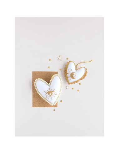 My Felt Christmas Decoration: Magical Ex-voto Duo