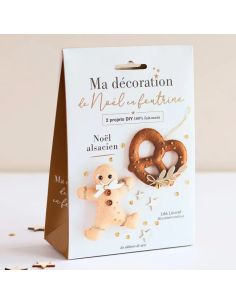 My Felt Christmas Decoration: Alsatian Christmas Duo