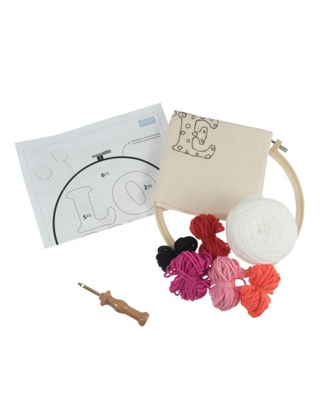 Punch needle kit - Love