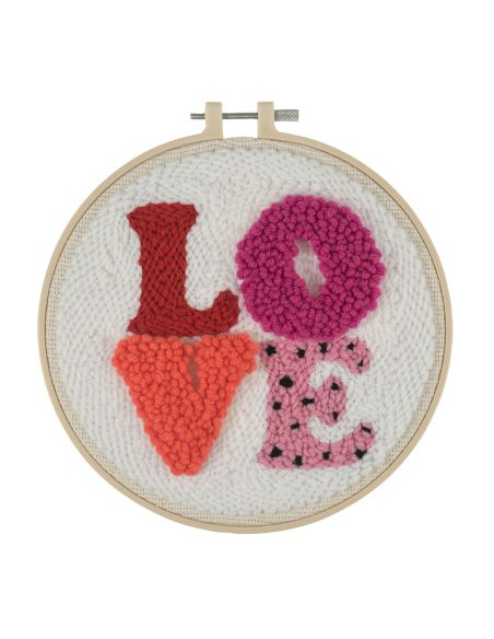 Punch needle kit - Love