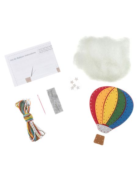 Felt Decoration Kit: Hot Air Balloon