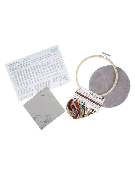 Embroidery kit - Dogs