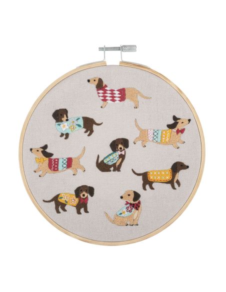 Embroidery kit - Dogs