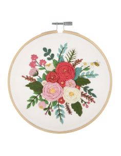 Embroidery kit - Bouquet of roses