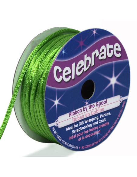 Rat tail cord Celebrate green - 2 mm x 10 meters
