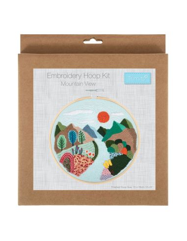 Embroidery Kit - Mountain