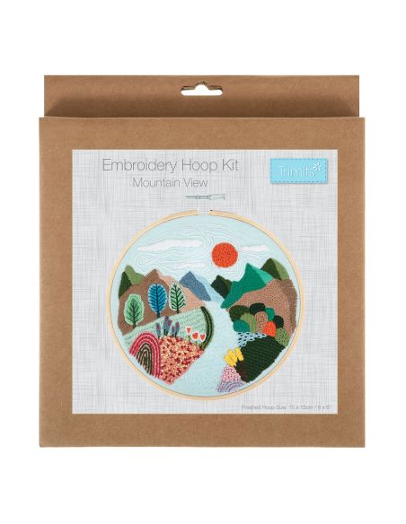 Embroidery Kit - Mountain
