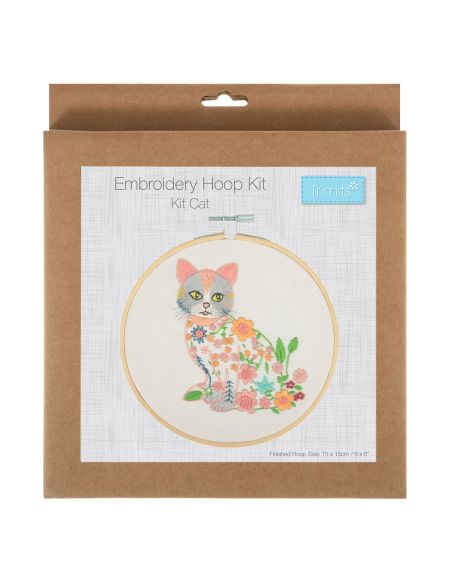 Embroidery kit - Cat