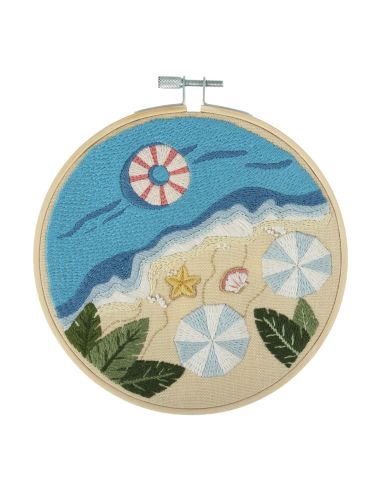 Embroidery Kit - Beach