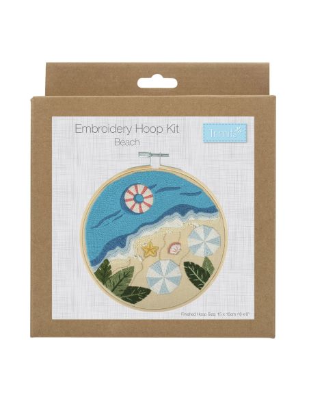 Embroidery Kit - Beach