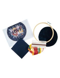 Embroidery kit - Love 2