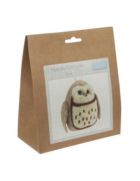 Needle Felting Kit - Owl