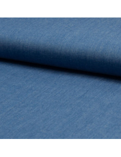 Chambray fabric - Blue