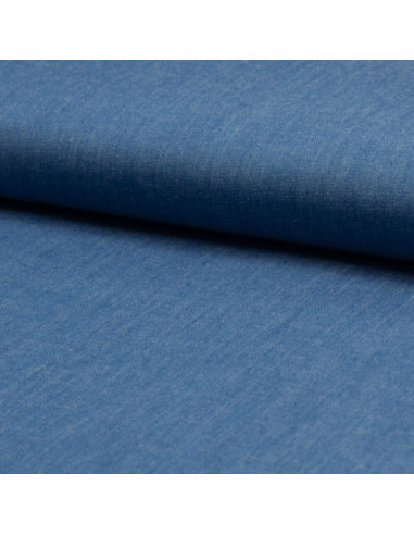 Chambray fabric - Blue