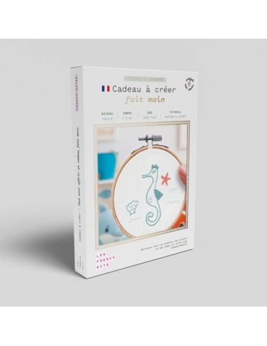 French'kits Embroidery Kit - Seahorse