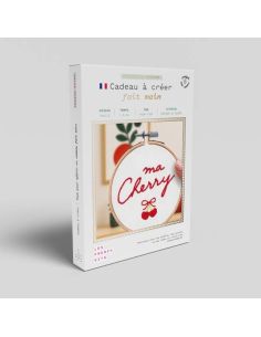 Embroidery kit French'kits - Ma cherry 2