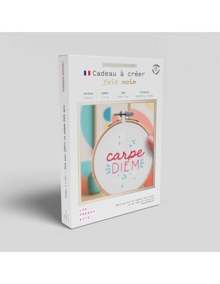 Embroidery kit French'kits - Carpe Diem