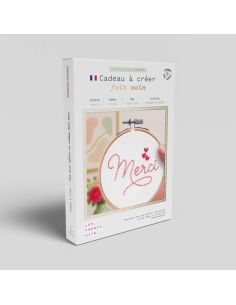 Embroidery kit French'kits - Thank you 2