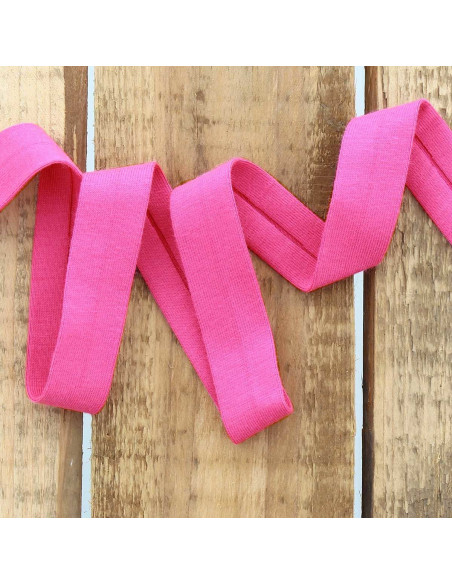 Cotton jersey bias - Pink