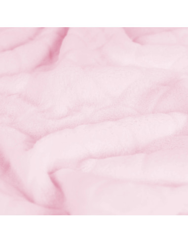 Mermaid minky fabric - Powder pink