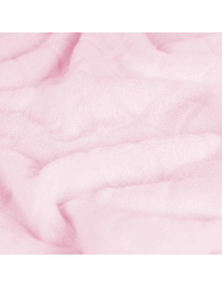 Mermaid minky fabric - Powder pink
