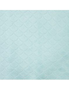 Mermaid minky fabric - Mint 2