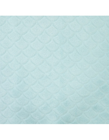Mermaid minky fabric - Mint