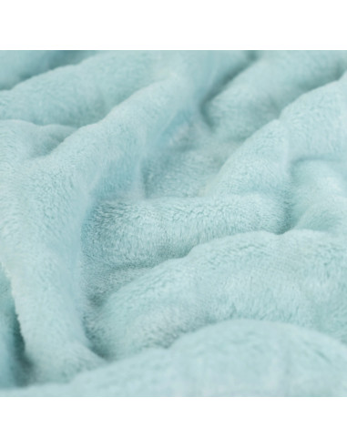 Mermaid minky fabric - Mint