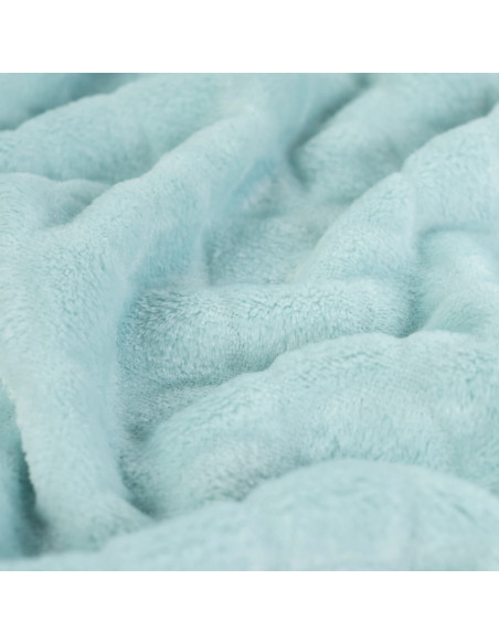 Mermaid minky fabric - Mint