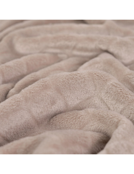 Mermaid minky fabric - Taupe