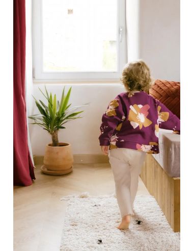 Anémona Mûroise Sweat Fabric - Églantine & Zoé