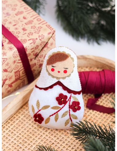 My felt Christmas decoration - 4 Christmas ornaments