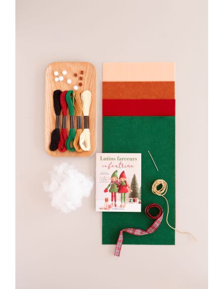 My Felt Christmas Decoration - The Mischievous Elves