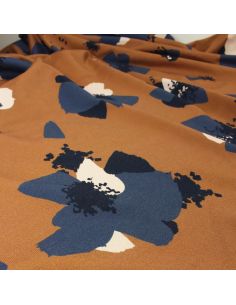 Anémona Camel Sweat Fabric - Églantine & Zoé