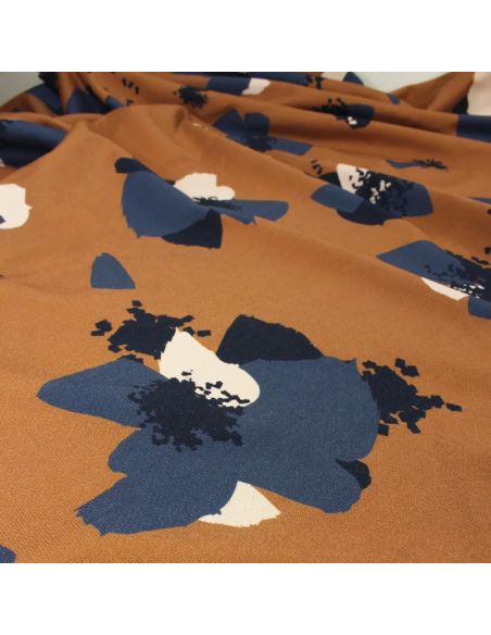 Anémona Camel Sweat Fabric - Églantine & Zoé