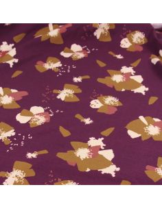 Anémona Mûroise Cotton Jersey Fabric - Églantine & Zoé