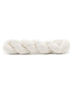 Hank of Bourette Silk Yarn - Spun Silk