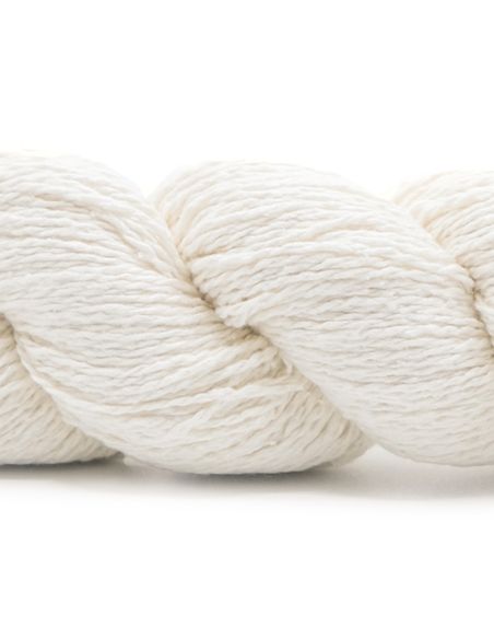 Hank of Bourette Silk Yarn - Spun Silk