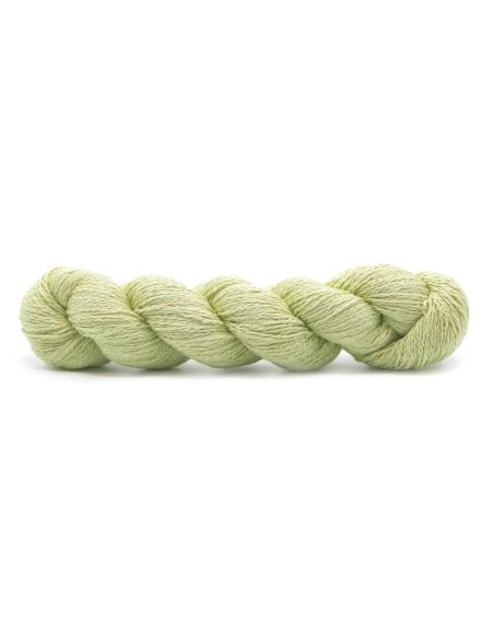 Hank of Bourette Silk Yarn - Spun Silk