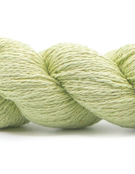Hank of Bourette Silk Yarn - Spun Silk
