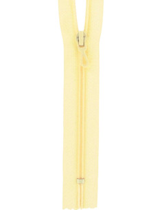 Nylon zipper - Straw yellow