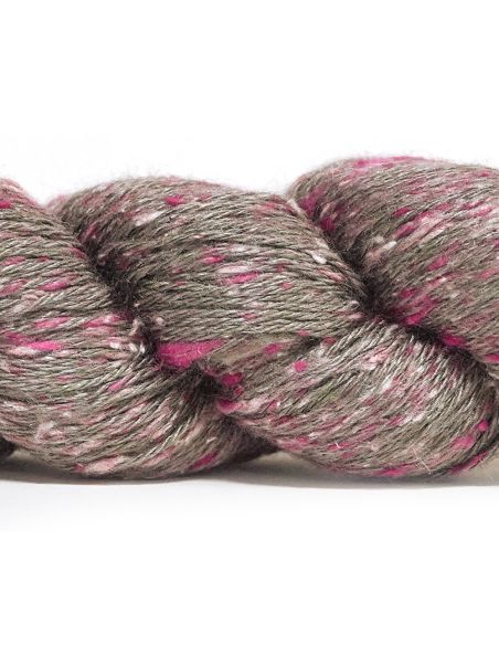 Tangled Silk Skein - Spun Silk
