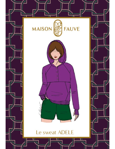Adele Sweatshirt Pattern - Maison Fauve