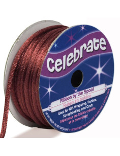 Rat tail cord Celebrate chocolate - 2 mm x 10 meters