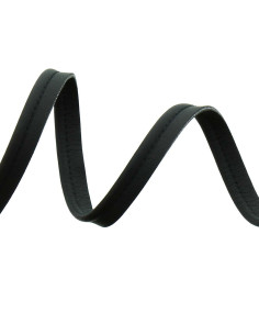 Faux piping - Black